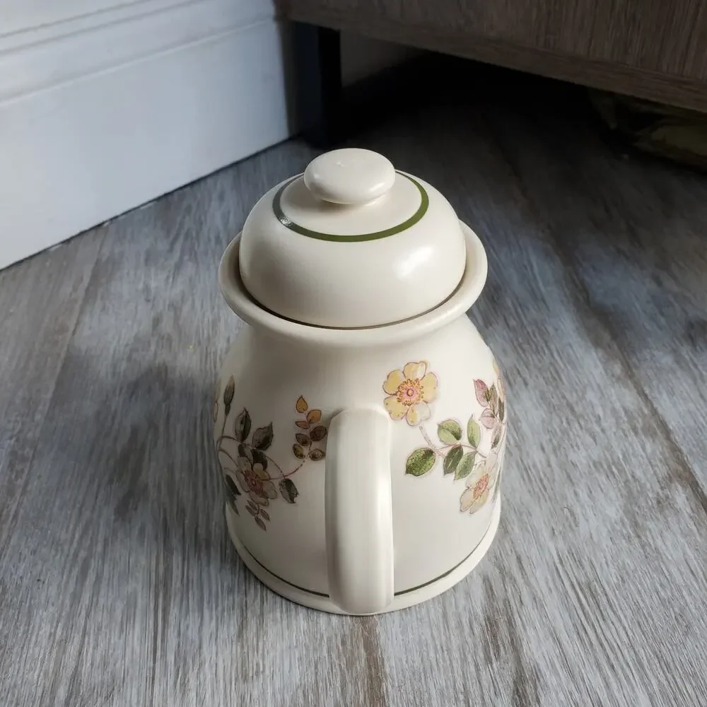 Vintage Marks & Spencer M&S Autumn Leaves 1.5pt Tea Pot Coffee Pot w Lid